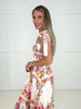 Red Wildflower Romance Smocked Dress-240 Dresses- Simply Simpson's Boutique is a Women's Online Fashion Boutique Located in Jupiter, Florida