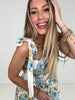 Blue Wildflower Romance Smocked Dress-240 Dresses- Simply Simpson's Boutique is a Women's Online Fashion Boutique Located in Jupiter, Florida