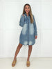 Downtown Denim Dress-240 Dresses- Simply Simpson's Boutique is a Women's Online Fashion Boutique Located in Jupiter, Florida