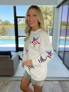 Star Spangled Babe Sweatshirt-180 Outerwear- Simply Simpson's Boutique is a Women's Online Fashion Boutique Located in Jupiter, Florida