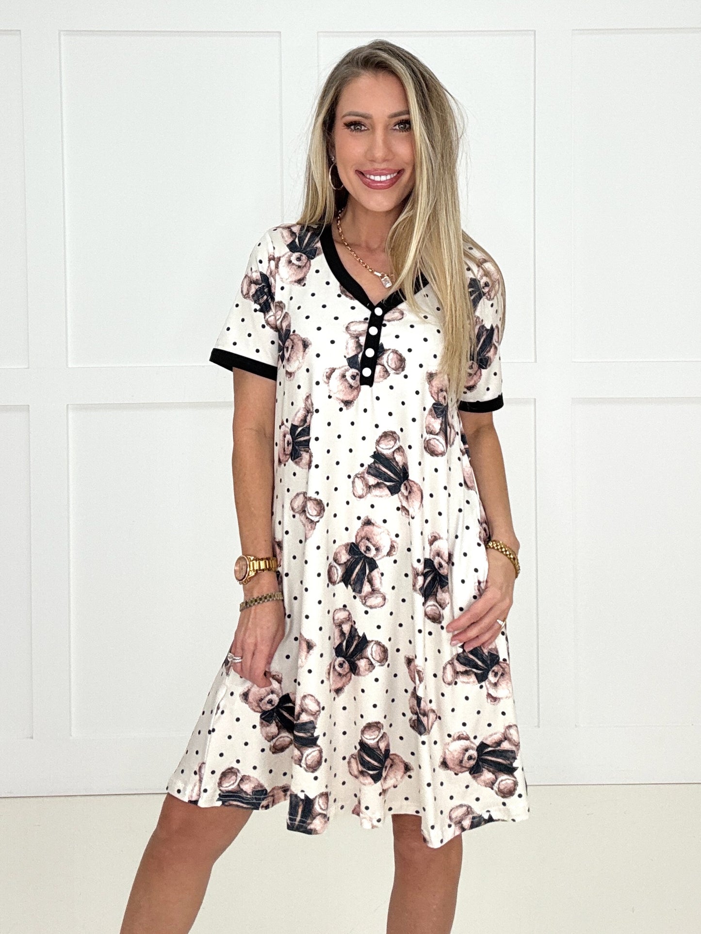 Shirley & Stone 2026 Spring Pajamas Dresses-220 Lounge wear/Pajamas- Simply Simpson's Boutique is a Women's Online Fashion Boutique Located in Jupiter, Florida