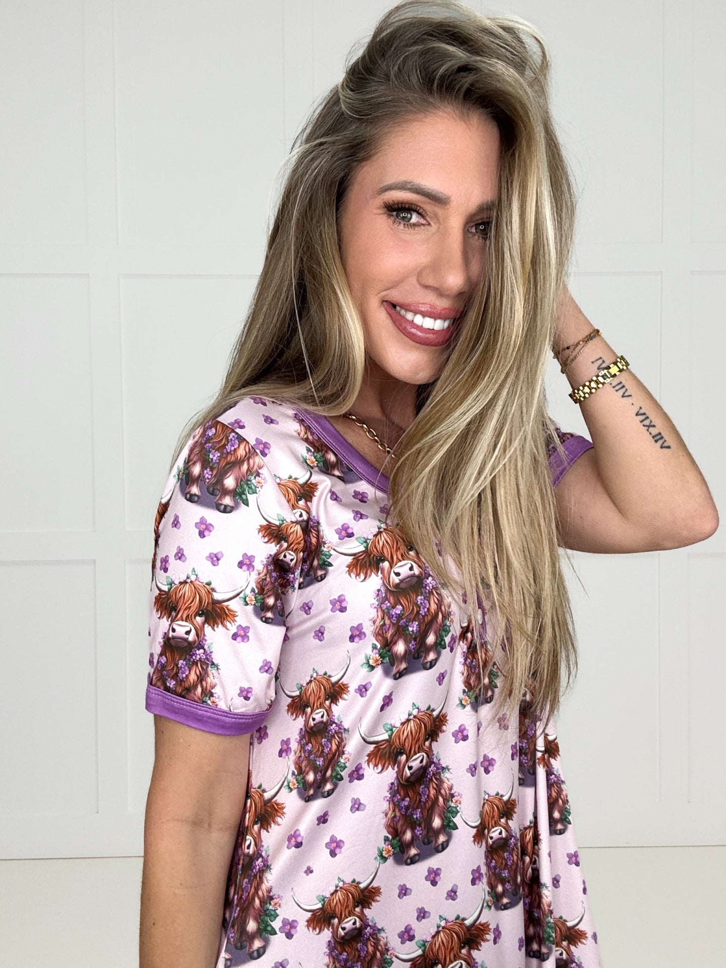 Shirley & Stone 2026 Spring Pajamas Dresses-220 Lounge wear/Pajamas- Simply Simpson's Boutique is a Women's Online Fashion Boutique Located in Jupiter, Florida
