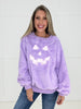 Lavender Pumpkin Plush Pullover-160 Sweatshirts- Simply Simpson's Boutique is a Women's Online Fashion Boutique Located in Jupiter, Florida