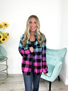 Preorder Cotton Candy Delight Flannel-180 Outerwear- Simply Simpson's Boutique is a Women's Online Fashion Boutique Located in Jupiter, Florida