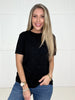 Remy Rhinestone Embellished Top-100 Short Sleeves- Simply Simpson's Boutique is a Women's Online Fashion Boutique Located in Jupiter, Florida