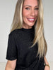 Remy Rhinestone Embellished Top-100 Short Sleeves- Simply Simpson's Boutique is a Women's Online Fashion Boutique Located in Jupiter, Florida