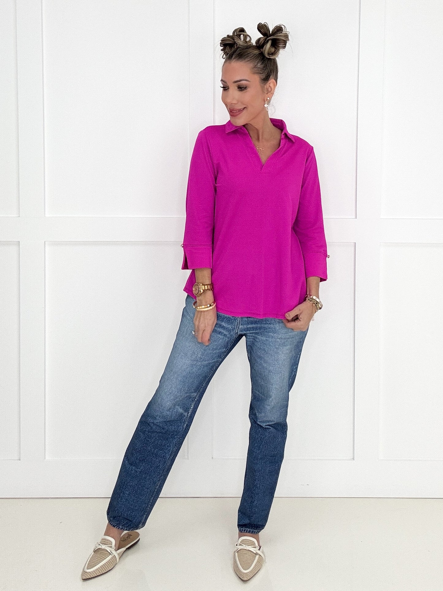 Dear Scarlett Sail Away Top-110 Long Sleeves- Simply Simpson's Boutique is a Women's Online Fashion Boutique Located in Jupiter, Florida