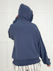 Indigo Bloom Zip Up Hoodie-150 Sweaters- Simply Simpson's Boutique is a Women's Online Fashion Boutique Located in Jupiter, Florida