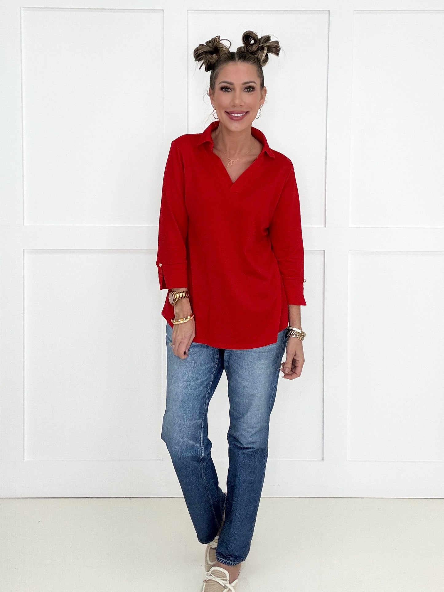 Dear Scarlett Sail Away Top-110 Long Sleeves- Simply Simpson's Boutique is a Women's Online Fashion Boutique Located in Jupiter, Florida