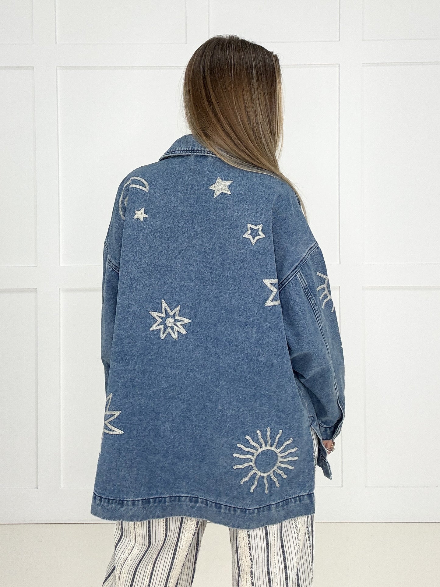 Veveret Celestial Dreams Denim Jacket