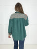 Veveret Teal Horizon Corduroy Shacket-180 Outerwear/Jackets- Simply Simpson's Boutique is a Women's Online Fashion Boutique Located in Jupiter, Florida
