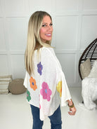 POL Daisy Dreams Knit Top-150 Sweaters- Simply Simpson's Boutique is a Women's Online Fashion Boutique Located in Jupiter, Florida