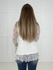 Ivory Lace Bell Sleeve Cardigan