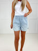 Judy Blue Featherweight Denim Shorts-190 Skirts/Shorts- Simply Simpson's Boutique is a Women's Online Fashion Boutique Located in Jupiter, Florida