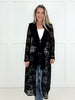 Black Long Lace Cardigan