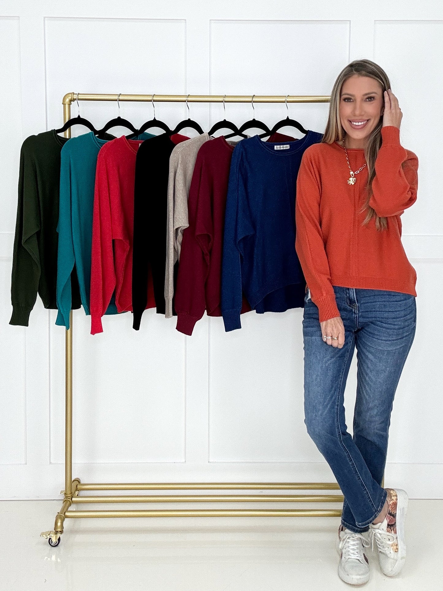 Autumn Allure Everyday Sweater-150 Sweaters- Simply Simpson's Boutique is a Women's Online Fashion Boutique Located in Jupiter, Florida