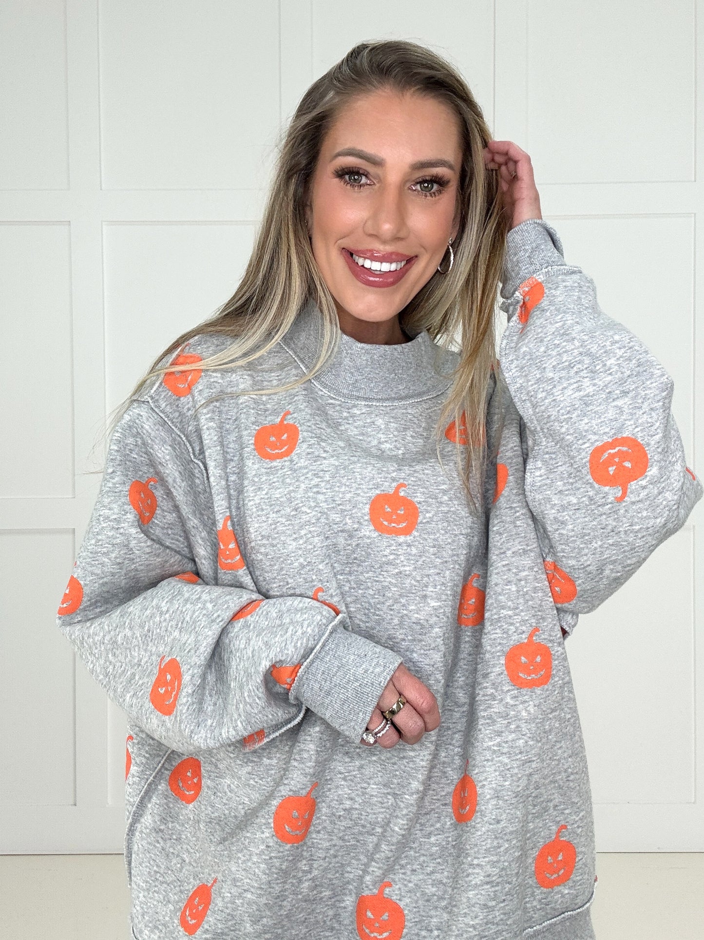 Reversible Halloween & Pumpkin Sweatshirt