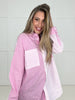 Pretty In Pink Button Down Top-110 Long Sleeves- Simply Simpson's Boutique is a Women's Online Fashion Boutique Located in Jupiter, Florida