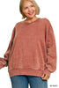 Vintage Vibes Mineral Wash Pullover