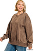 Vintage Vibes Mineral Wash Pullover