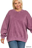 Vintage Vibes Mineral Wash Pullover