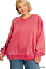 Vintage Vibes Mineral Wash Pullover