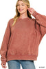 Vintage Vibes Mineral Wash Pullover