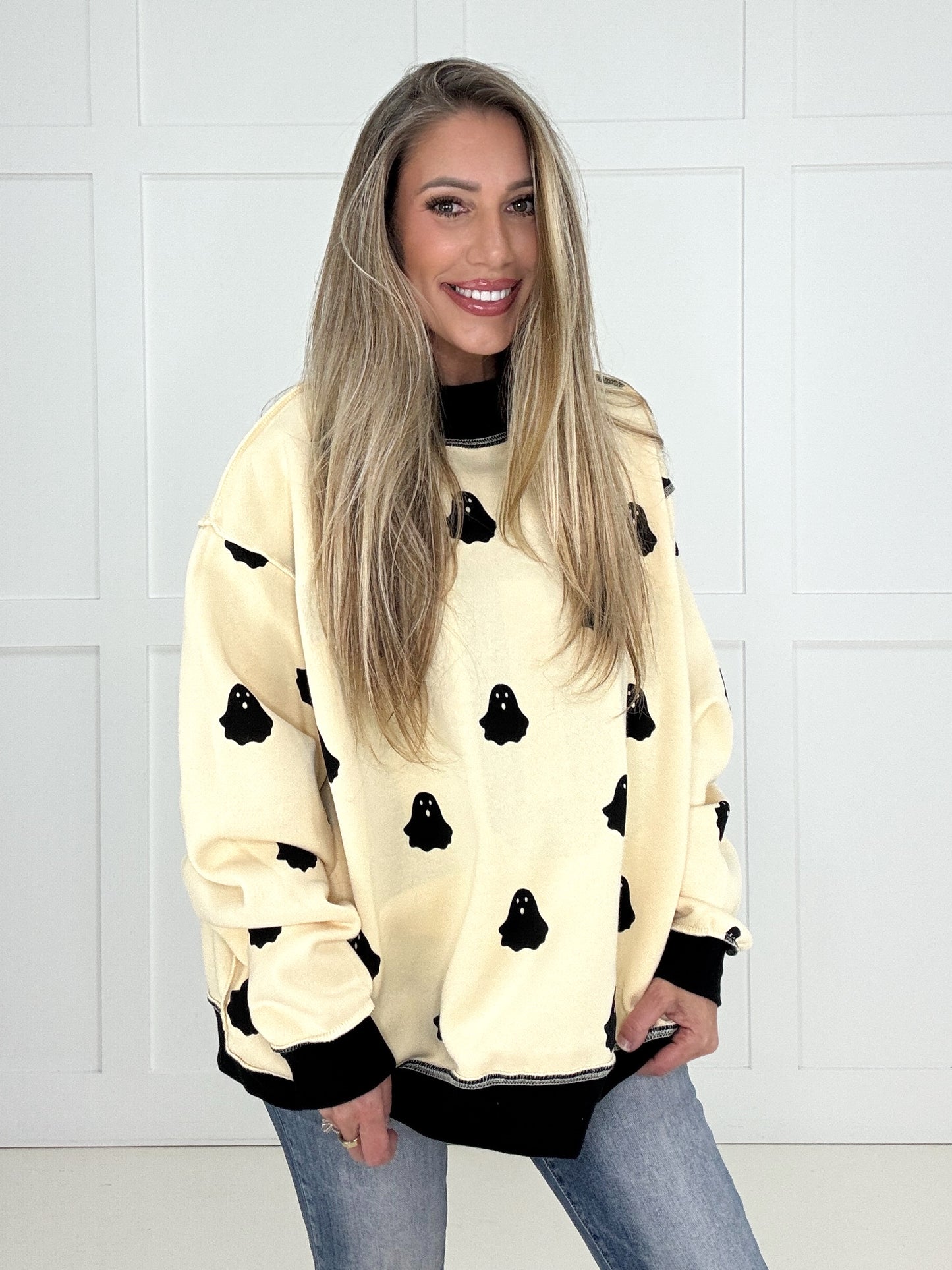Reversible Boo & Ghost Sweatshirt