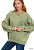 Vintage Vibes Mineral Wash Pullover