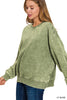 Vintage Vibes Mineral Wash Pullover
