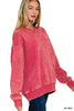 Vintage Vibes Mineral Wash Pullover