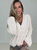 Cream Athena Floral Button Cardigan-180 Outerwear- Simply Simpson's Boutique is a Women's Online Fashion Boutique Located in Jupiter, Florida