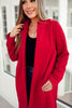 Dear Scarlett Red Amara Jacket-180 Outerwear- Simply Simpson's Boutique is a Women's Online Fashion Boutique Located in Jupiter, Florida