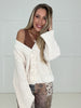 Cream Athena Floral Button Cardigan-180 Outerwear- Simply Simpson's Boutique is a Women's Online Fashion Boutique Located in Jupiter, Florida