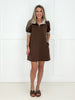 Brown Becky Lane Dress-240 Dresses- Simply Simpson's Boutique is a Women's Online Fashion Boutique Located in Jupiter, Florida