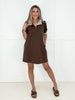 Brown Becky Lane Dress-240 Dresses- Simply Simpson's Boutique is a Women's Online Fashion Boutique Located in Jupiter, Florida