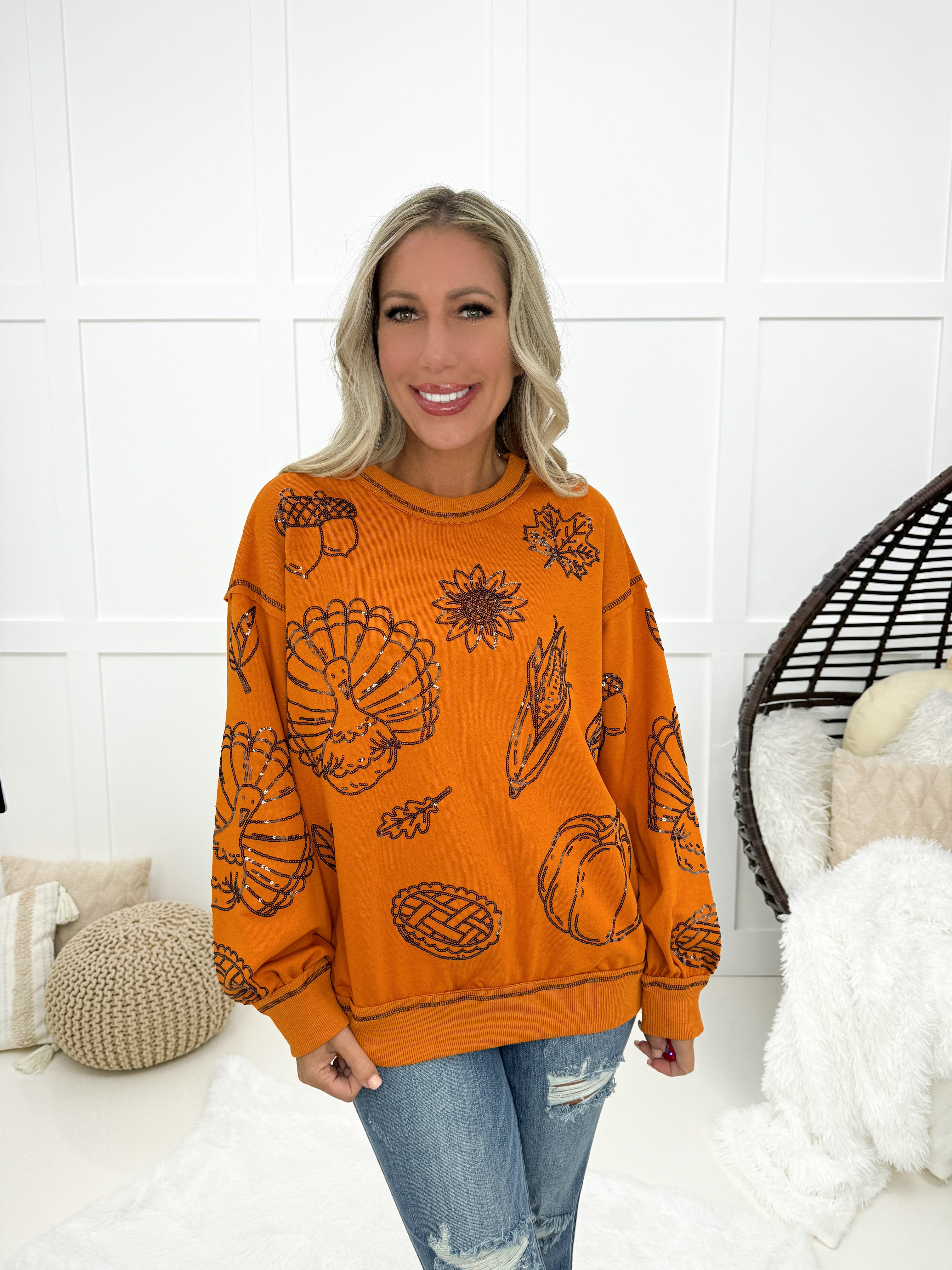 Fall Weather Sweatshirt-160 Sweatshirts- Simply Simpson's Boutique is a Women's Online Fashion Boutique Located in Jupiter, Florida