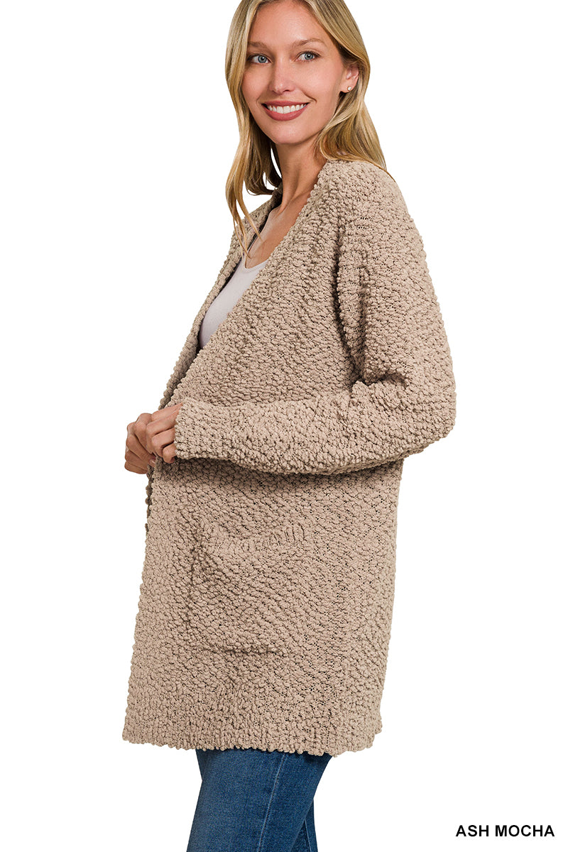 Cloud Nine Popcorn Cardigan-180 Outerwear- Simply Simpson's Boutique is a Women's Online Fashion Boutique Located in Jupiter, Florida