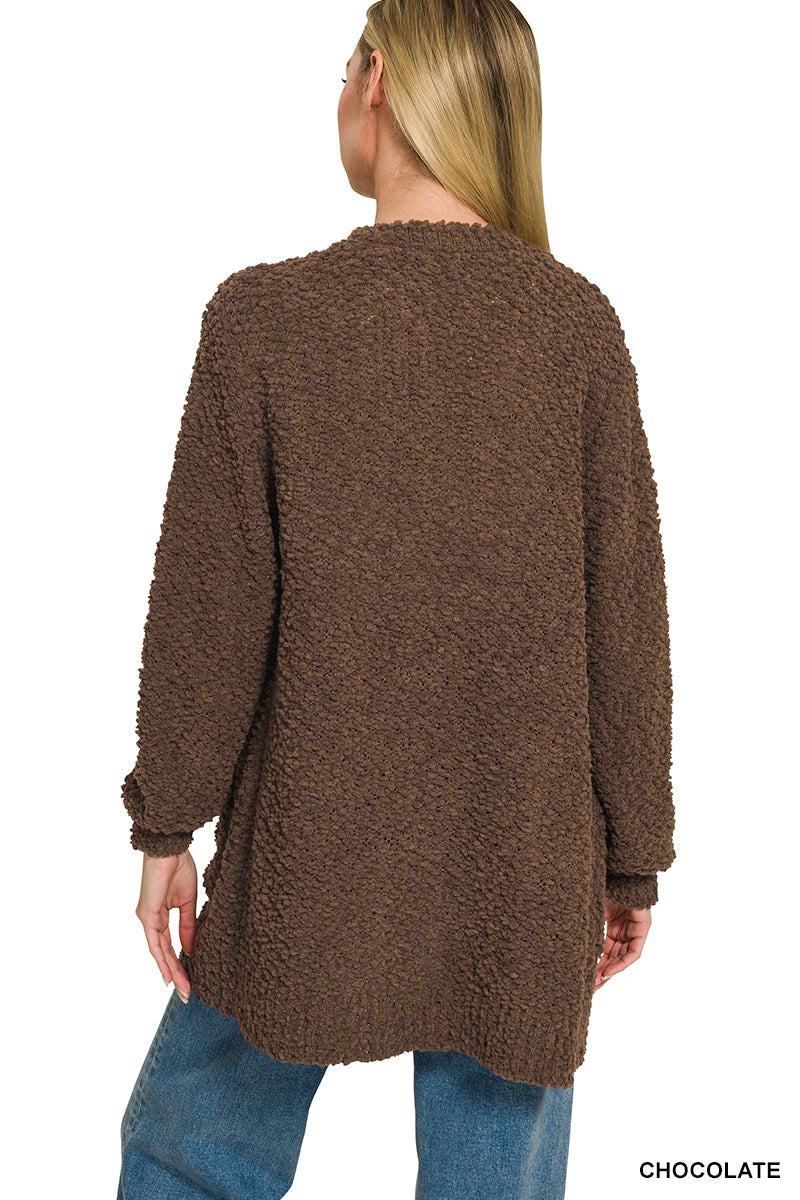 Cloud Nine Popcorn Cardigan-180 Outerwear- Simply Simpson's Boutique is a Women's Online Fashion Boutique Located in Jupiter, Florida