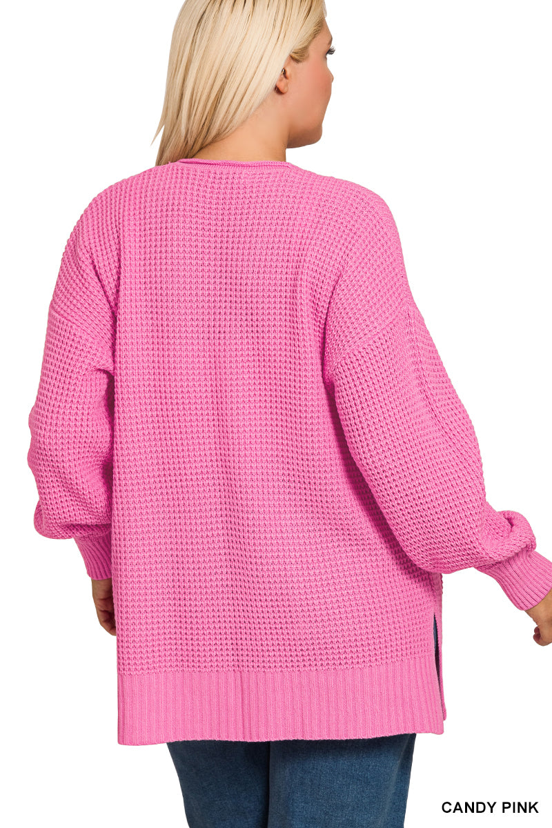 Willow Waffle Knit Cardigan-180 Outerwear- Simply Simpson's Boutique is a Women's Online Fashion Boutique Located in Jupiter, Florida