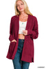 Willow Waffle Knit Cardigan-180 Outerwear- Simply Simpson's Boutique is a Women's Online Fashion Boutique Located in Jupiter, Florida
