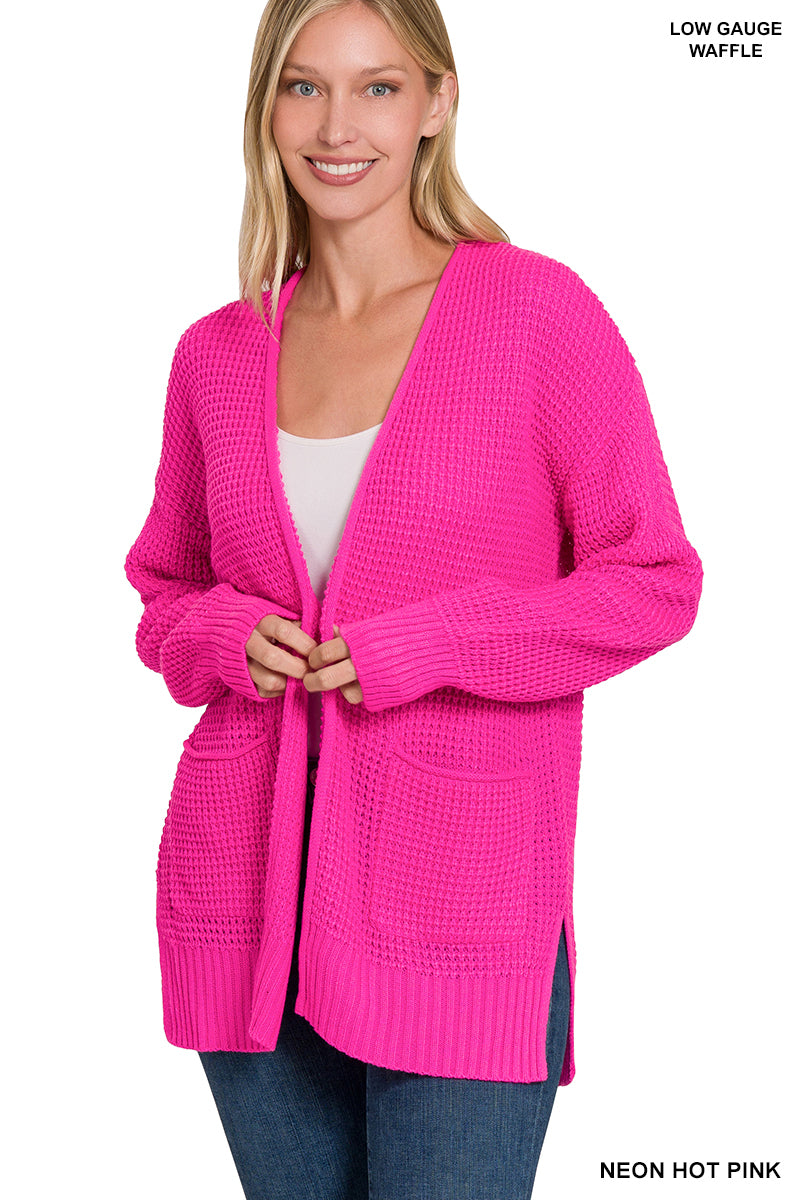 Willow Waffle Knit Cardigan-180 Outerwear- Simply Simpson's Boutique is a Women's Online Fashion Boutique Located in Jupiter, Florida