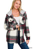 Mountain Mornings Plaid Shacket-180 Outerwear- Simply Simpson's Boutique is a Women's Online Fashion Boutique Located in Jupiter, Florida