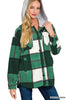 Mountain Mornings Plaid Shacket-180 Outerwear- Simply Simpson's Boutique is a Women's Online Fashion Boutique Located in Jupiter, Florida