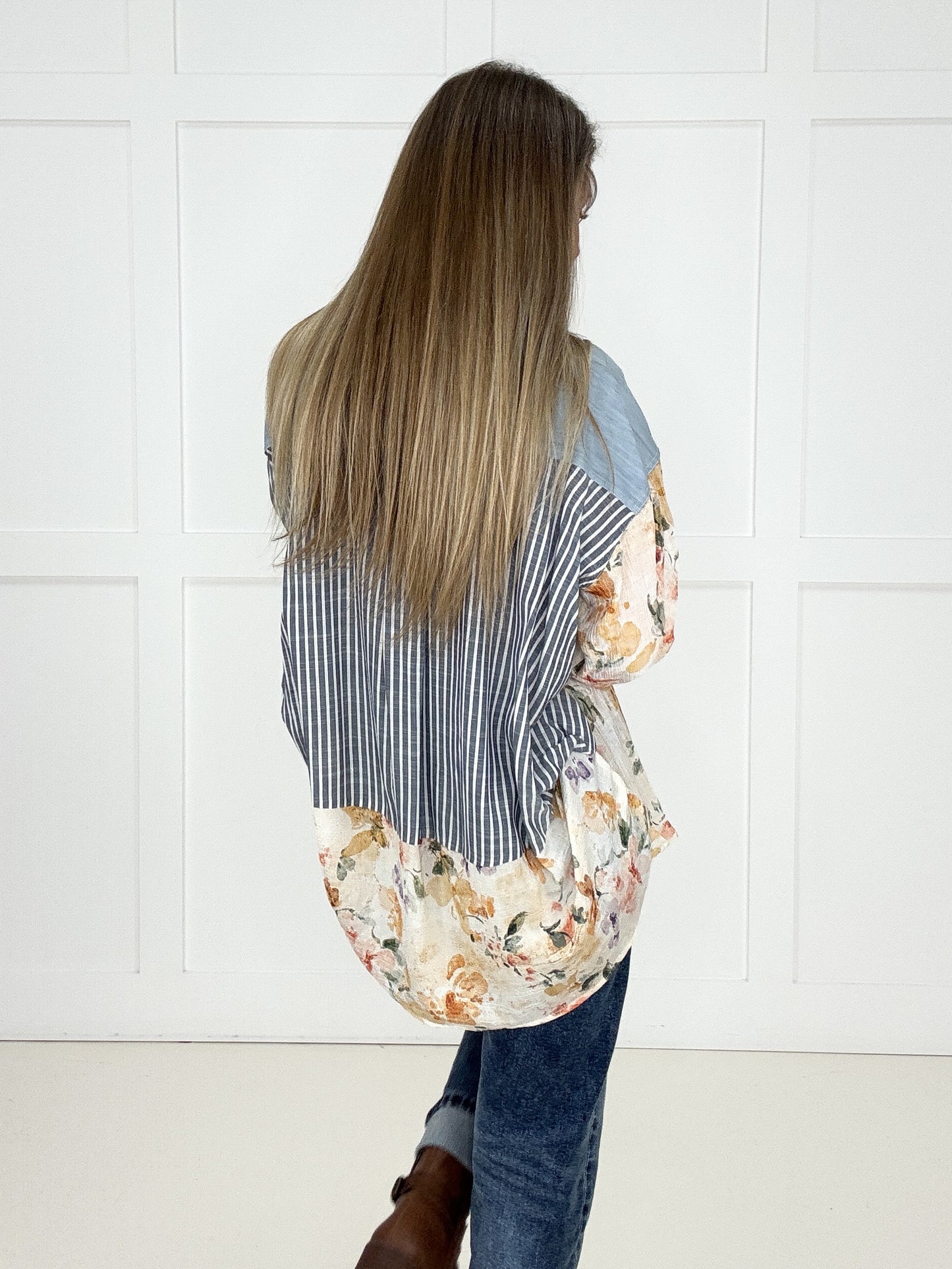 Willow & Woven Button Down-110 Long Sleeves- Simply Simpson's Boutique is a Women's Online Fashion Boutique Located in Jupiter, Florida