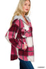 Mountain Mornings Plaid Shacket-180 Outerwear- Simply Simpson's Boutique is a Women's Online Fashion Boutique Located in Jupiter, Florida