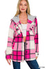 Mountain Mornings Plaid Shacket-180 Outerwear- Simply Simpson's Boutique is a Women's Online Fashion Boutique Located in Jupiter, Florida
