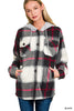 Mountain Mornings Plaid Shacket-180 Outerwear- Simply Simpson's Boutique is a Women's Online Fashion Boutique Located in Jupiter, Florida