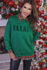 Fa La La Velvet Patch Luxe Pullover-160 Sweatshirts- Simply Simpson's Boutique is a Women's Online Fashion Boutique Located in Jupiter, Florida