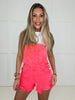 Risen Coral Craze Shortalls-210 Other Bottoms- Simply Simpson's Boutique is a Women's Online Fashion Boutique Located in Jupiter, Florida